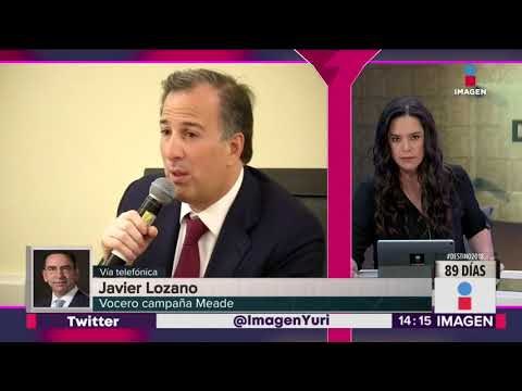 Entrevista con Javier Lozano, vocero de campaña de Meade | Noticias con Yuriria Sierra