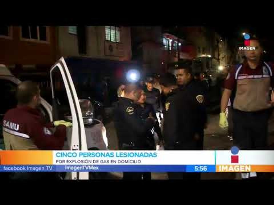 Cinco personas sufrieron quemaduras por explosión en Gustavo A. Madero | Noticias con Francisco Zea