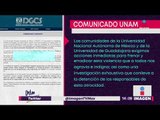 UNAM y UDG piden investigación | Noticias con Yuriria Sierra