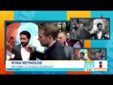 Ryan Reynolds recorre la CDMX en transporte público | Noticias con Francisco Zea