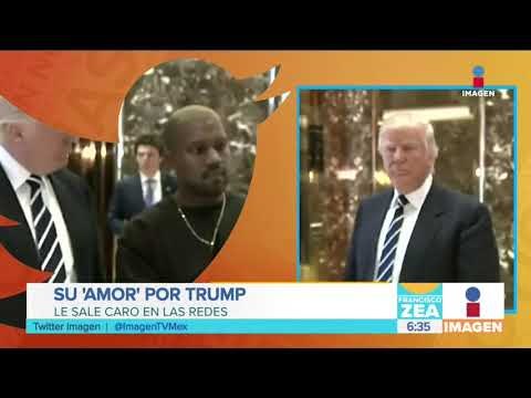 Kanye West demuestra su amor por Trump en Twitter | Noticias con Francisco Zea