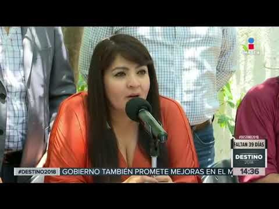 Nestora Salgado exige disculpas y la salida de José Antonio Meade | Noticias con Yuriria Sierra