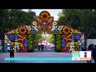 Festival de flores y jardines 2018 en Chapultepec y Polanco | Noticias con Francisco Zea