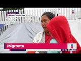 Aquí duermen los migrantes en Tijuana, mientras esperan entrar a Estados Unidos