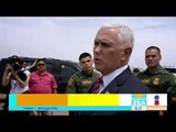 Qué dice el vicepresidente de Estados Unidos sobre el Muro de Trump | Noticias con Zea