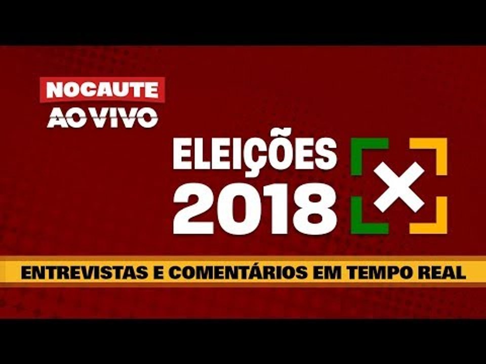 NOCAUTE FARÁ MARATONA DE ENTREVISTAS AO VIVO SOBRE AS ELEIÇÕES DE AMANHÃ.