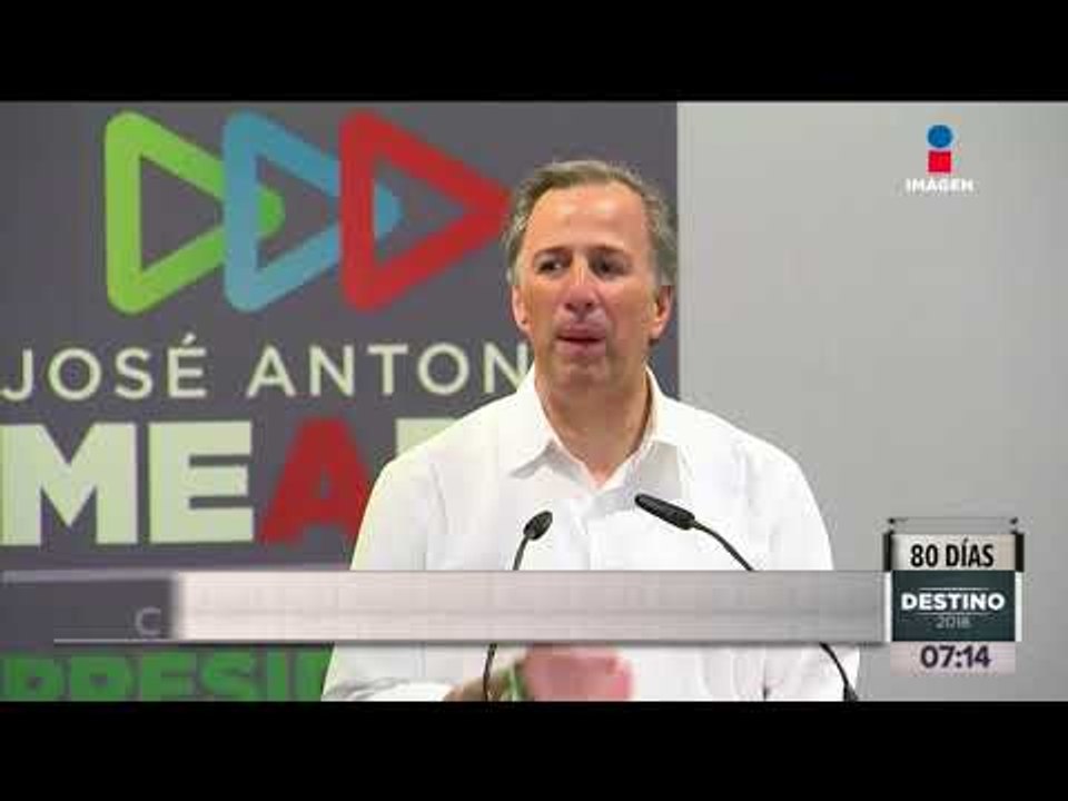 Meade pide a los candidatos "no sacarle al debate" | Noticias con Francisco Zea
