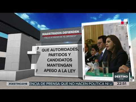 El INE justifica su fallo a favor del 'Bronco' | Noticias con Ciro Gómez Leyva