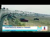 ¡Continúa el robo a trenes en Puebla! | Noticias con Francisco Zea