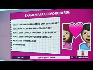 En China impone un examen para divorciarse | Noticias con Yuriria Sierra