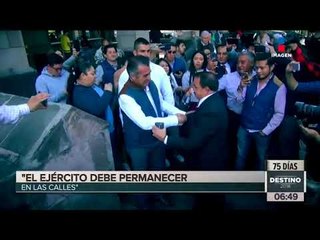 "El ejército y la Marina deben permanecer en las calles": El Bronco | Noticias con Francisco Zea