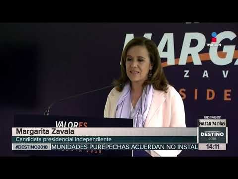 Margarita Zavala preocupada por discursos de odio | Noticias con Yuriria Sierra