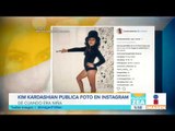 Kim Kardashian compartió una fotografía de cuando era niña | Noticias con Francisco Zea