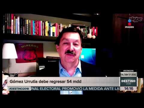 Gómez Urrutia Napito debe regresar 54 mdd | Noticias con Yuriria Sierra