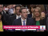 En estos momentos Mark Zuckerberg comparece | Noticias con Yuriria Sierra