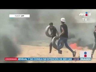 Protestas en Gaza dejan 55 muertos | Noticias con Ciro Gómez Leyva