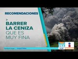 ¿Qué hacer en caso de caída de ceniza volcánica? | Noticias con Francisco Zea