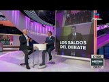 ¿Cuáles fueron los saldos del primer debate entre los candidatos a la presidencia de México?