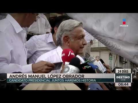 AMLO anuncia que cerrará su campaña en el Estadio Azteca | Noticias con Francisco Zea