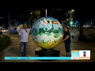 Exposición de balones mundialistas en el Ángel | Noticias con Francisco Zea