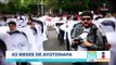 A 43 meses, marchan en Reforma por normalistas desaparecidos | Noticias con Francisco Zea
