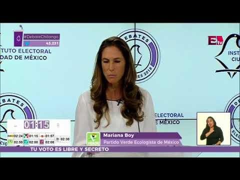 Mariana Boy quiere que padres de familia puedan ir a escuelas de sus hijos | Segundo Debate CDMX