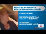 Rescatan a candidata secuestrada en Michoacán | Noticias con Ciro Gómez Leyva