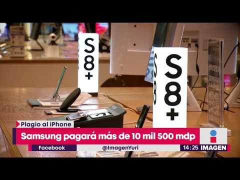 Samsung cometió plagio contra Iphone | Noticias con Yuriria Sierra