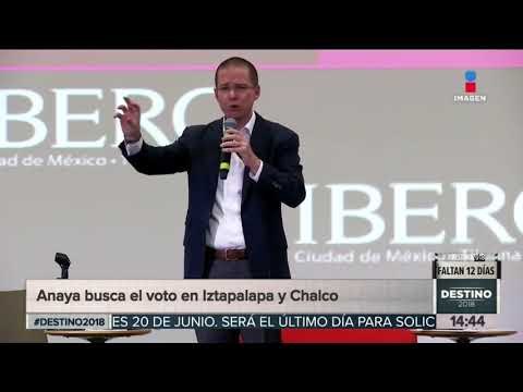 Qué hizo Ricardo Anaya en Iztapalapa | Noticias con Yuriria Sierra