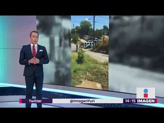 Agente migratorio le dispara a una mujer | Noticias con Yuriria Sierra