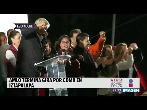 Promete AMLO mejorar la seguridad en Iztapalapa | Noticias con Ciro Gómez Leyva