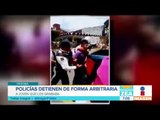 Policías detienen a un joven de forma arbitraria por grabarlos | Noticias con Francisco Zea