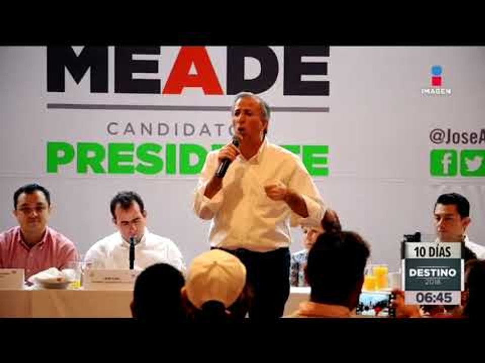 José Antonio Meade recorre Guerrero en busca de...