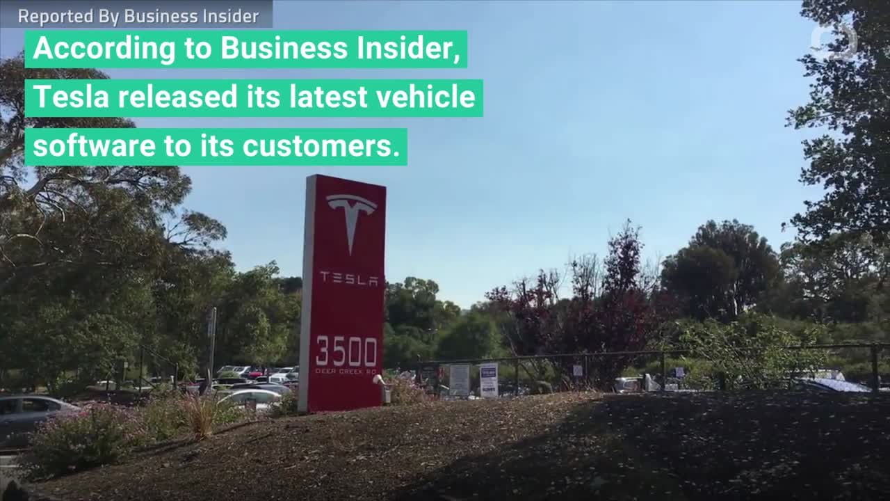 Tesla Releases New Software Update