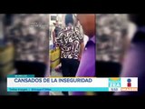Difunden video de intento de robo en Morelos | Noticias con Francisco Zea