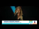 Ariana Grande abrirá entrega de Premios Billboard 2018 | Noticias con Francisco Zea