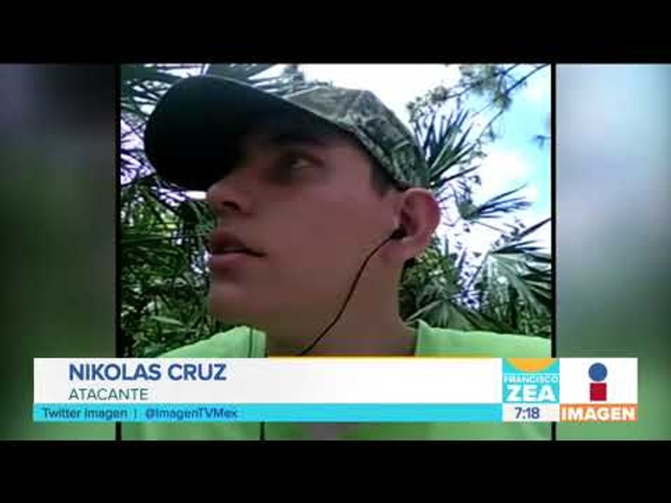 Videos de Nikolas Cruz antes de la masacre de Florida | Noticias con Francisco Zea