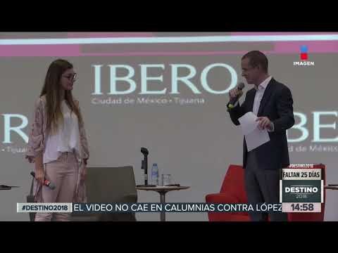 Ricardo Anaya va a la Ibero y dice que él no se va a meter al baño | Noticias con Yuriria Sierra