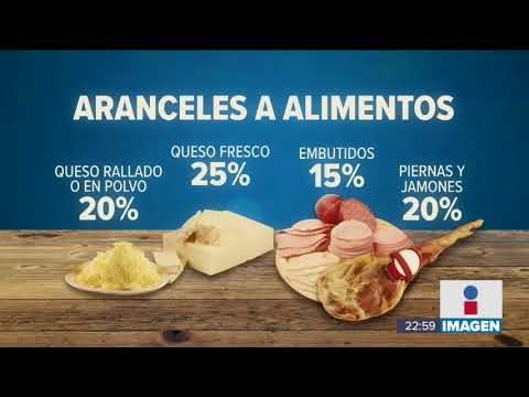 Estos son algunos de los productos estadounidenses a los que México impondrá aranceles