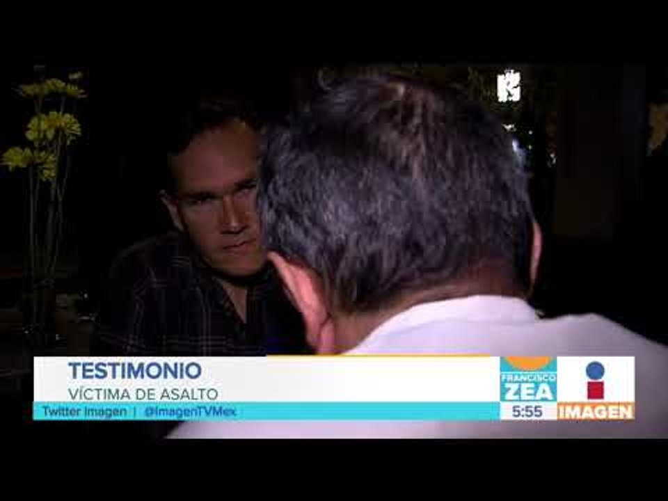 Graban asalto a comensales de una cafetería en la colonia Narvarte | Noticias con Francisco Zea