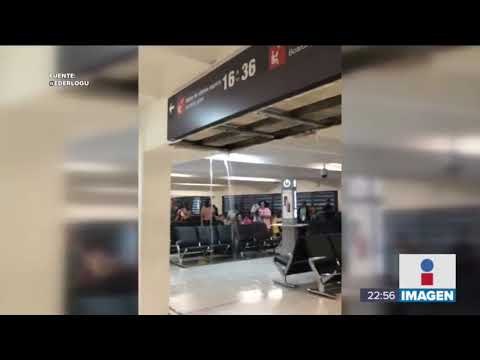 Las lluvias obligan a cerrar dos horas el Aeropuerto Internacional de la CDMX | Noticias con Ciro