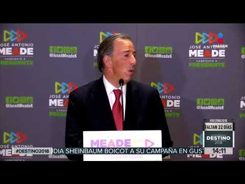 Insulting and unacceptable , José Antonio Meade responde a Anaya | Noticias con Yuriria Sierra