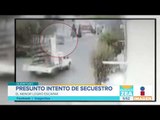 Cámaras de seguridad captan intento de secuestro en Querétaro | Noticias con Francisco Zea