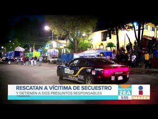Liberan a víctima de secuestro en la Ciudad de México | Noticias con Francisco Zea