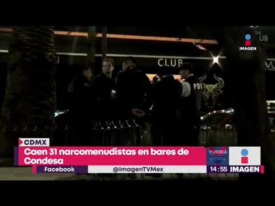 Detienen a empleados en la Condesa que vendían drogas | Noticias con Yuriria Sierra