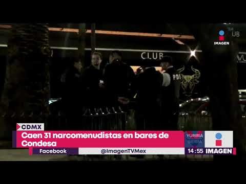 Detienen a empleados en la Condesa que vendían drogas | Noticias con Yuriria Sierra