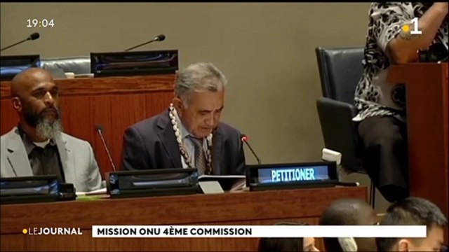 Les élus polynésiens devant la 4ème commission de l’ONU mardi prochain