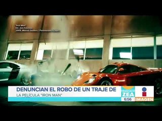 Marvel denuncia el robo del traje de 'Iron Man' | Noticias con Francisco Zea