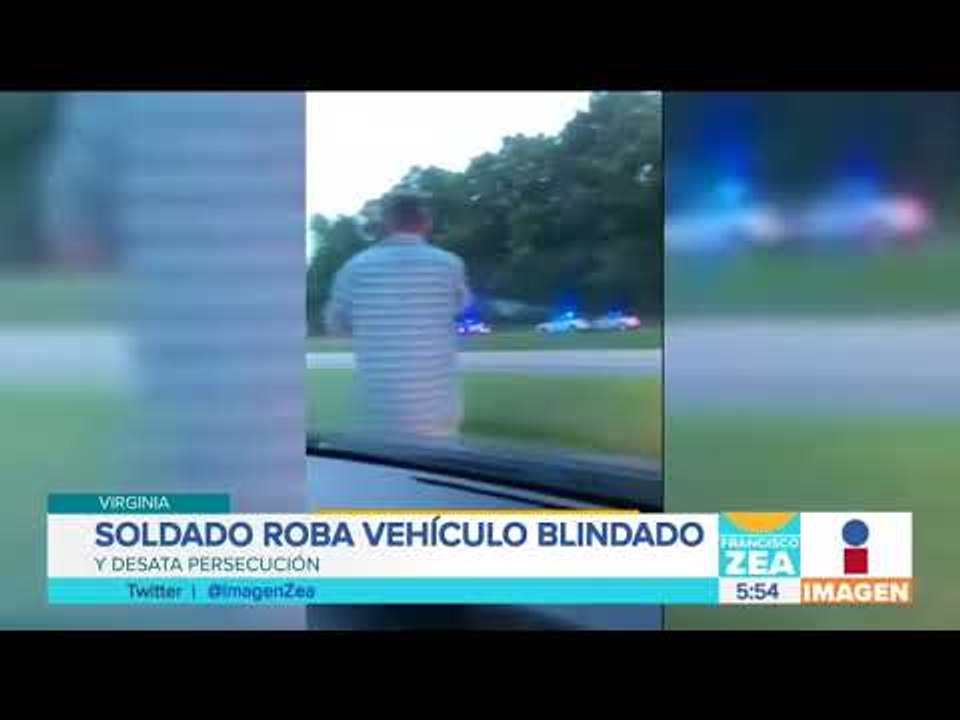 Espectacular persecución en Virginia, Estados Unidos | Noticias con Francisco Zea