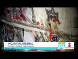 Encuetran arsenal en Ciudad Juárez que pertenecía a ¿los Aztecas? | Noticias con Francisco Zea